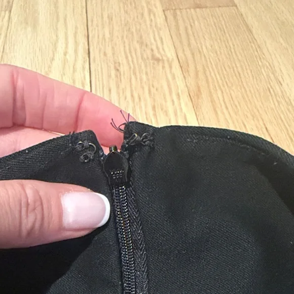 Classic high waisted express Black Pencil Skirt - Women's Tailored Work Skirt - Picture 3 of 4